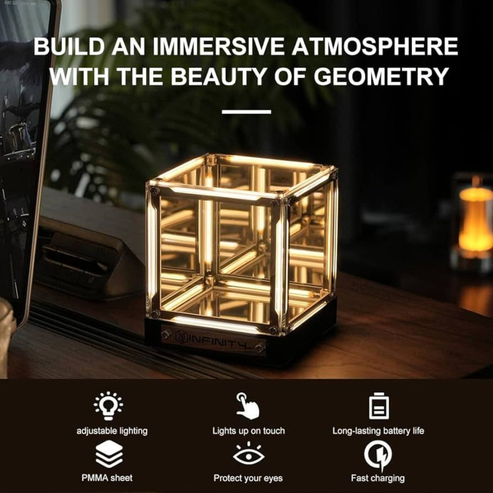 Infinity LED Cube 5D effect – Infinitycube