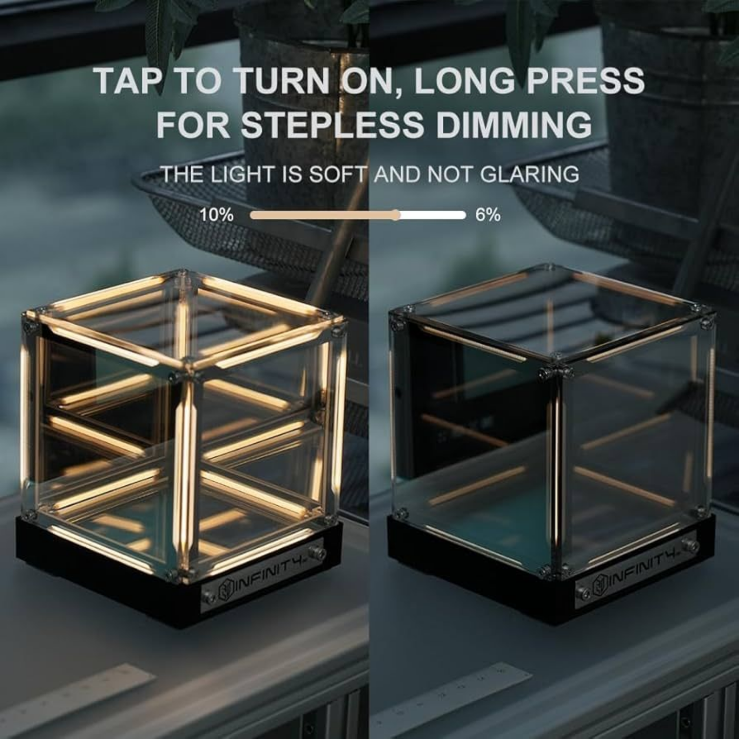 Infinity LED Cube 5D effect